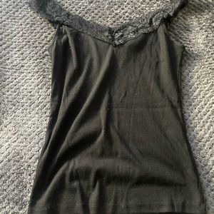 Black tank top really cute and great for summer